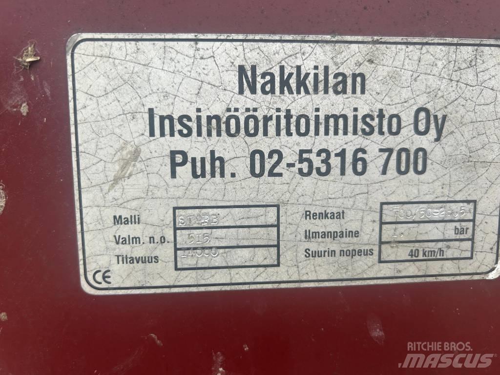 Palmu 14m3 Tonne à lisier
