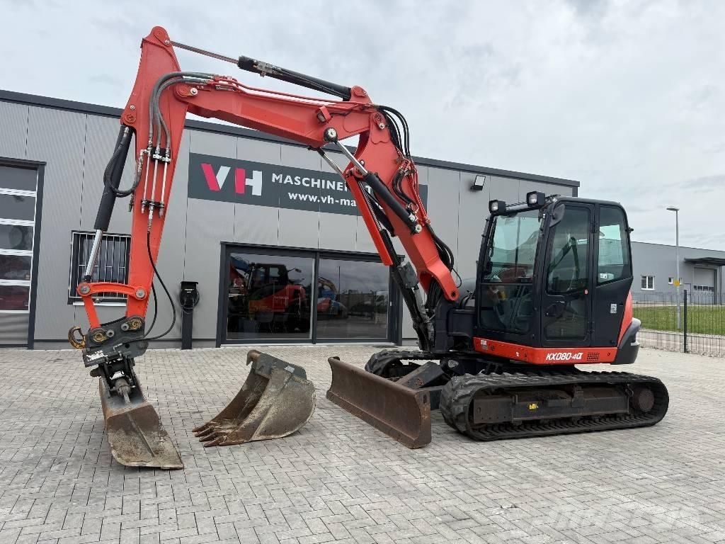 Kubota KX 080-4 Mini pelle 7t-12t