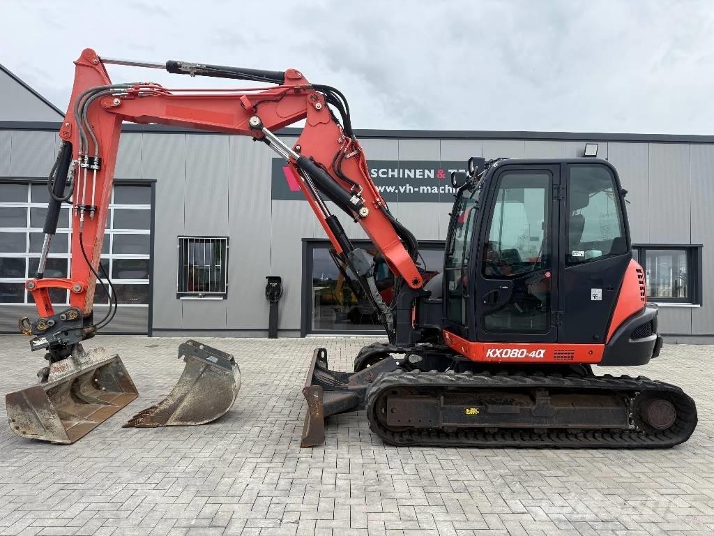 Kubota KX 080-4 Mini pelle 7t-12t
