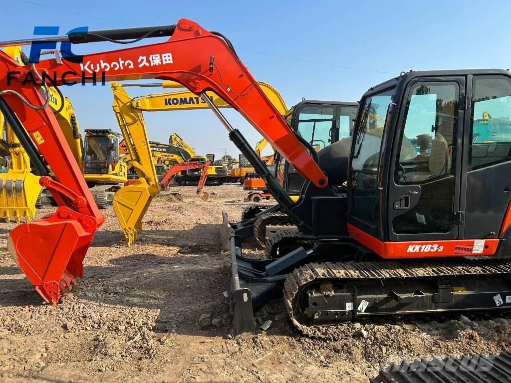 Kubota kx163 Pelle sur chenilles