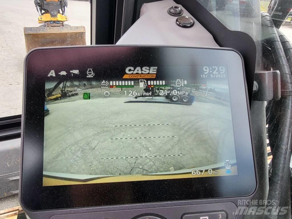 CASE CX 145 D SR Pelle sur chenilles