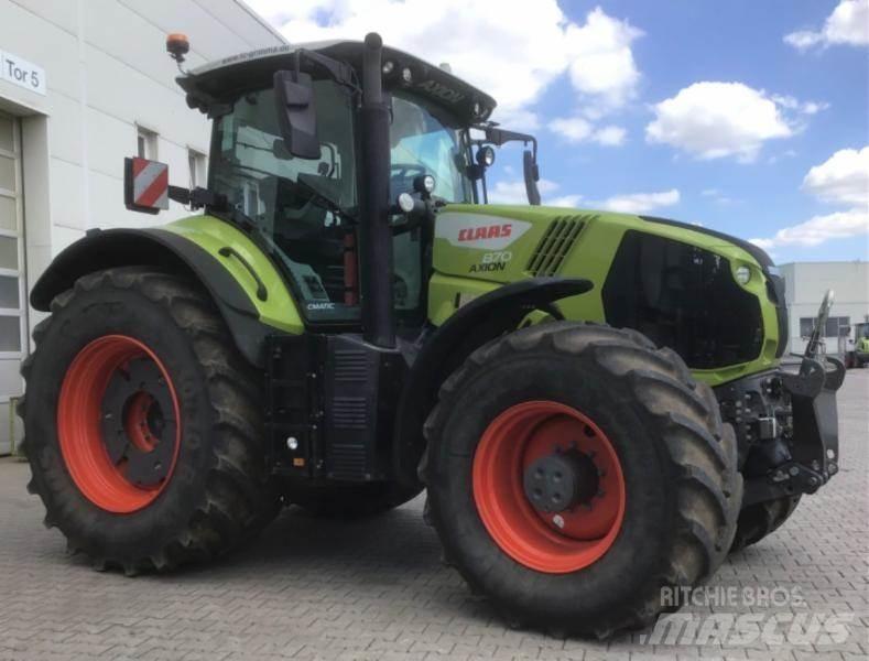 CLAAS AXION 870 Tracteur