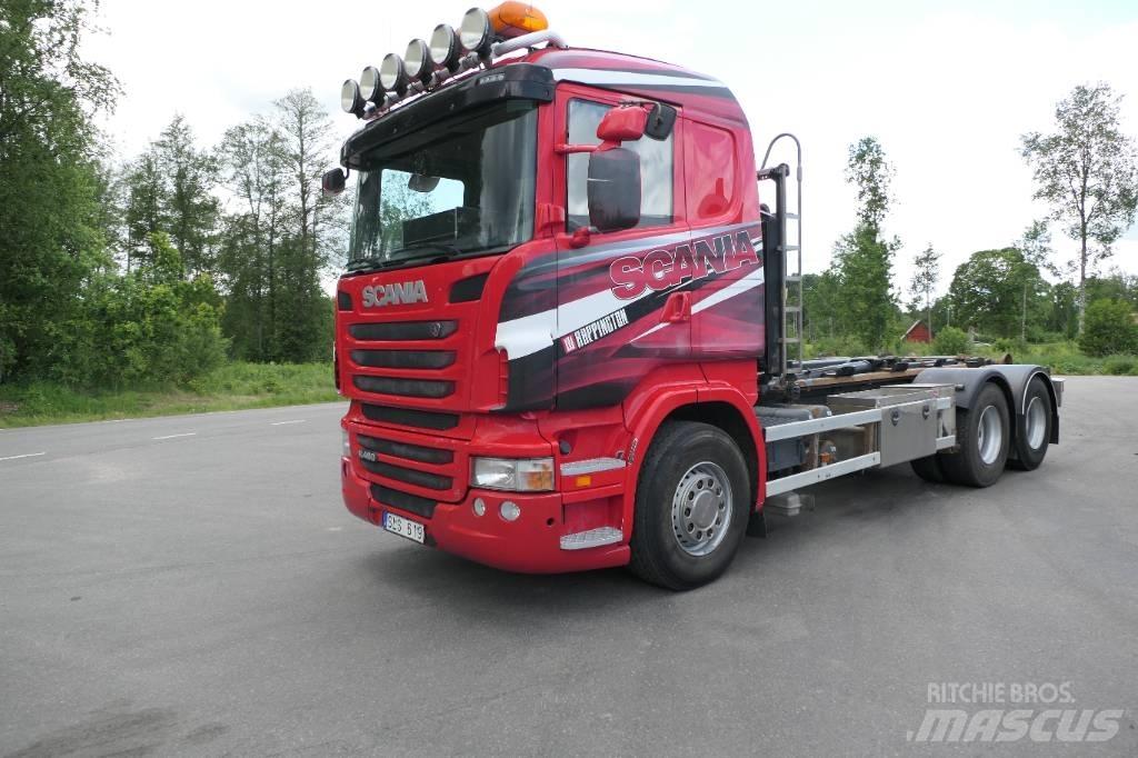 Scania R480lb6x2hsz Camion ampliroll
