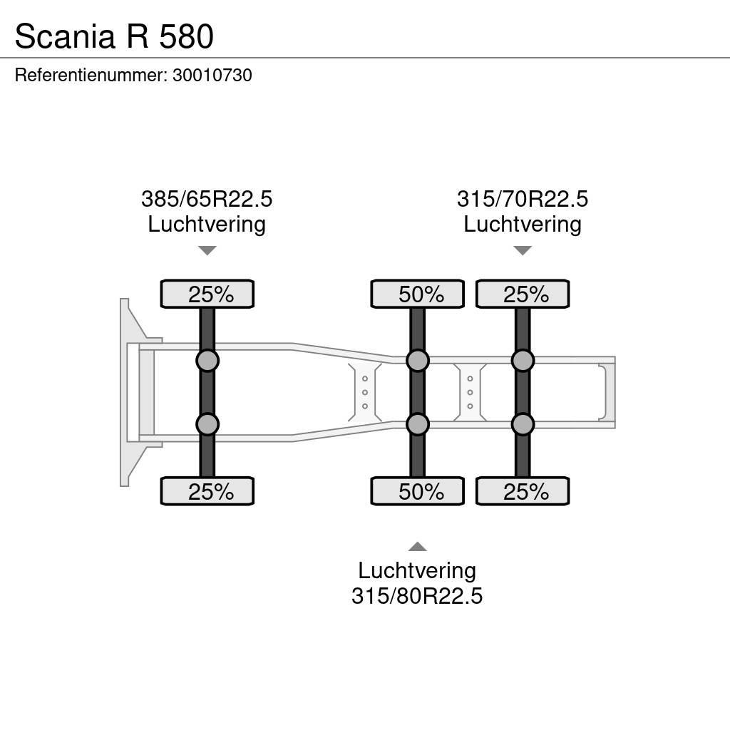 Scania R 580 Tracteur routier