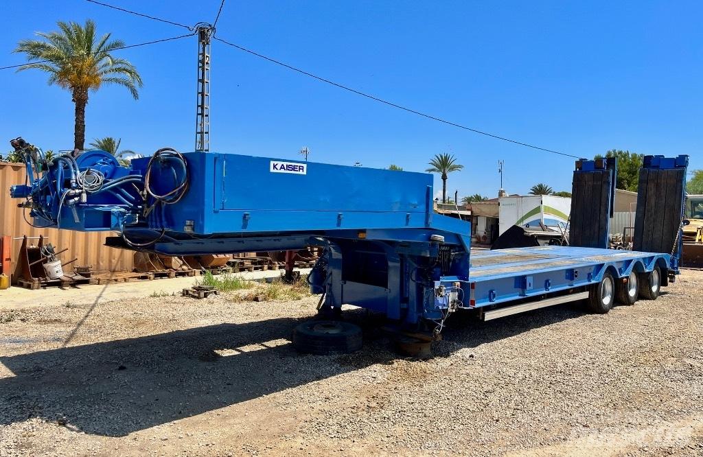Kaiser S5703 F Semi remorque porte engin