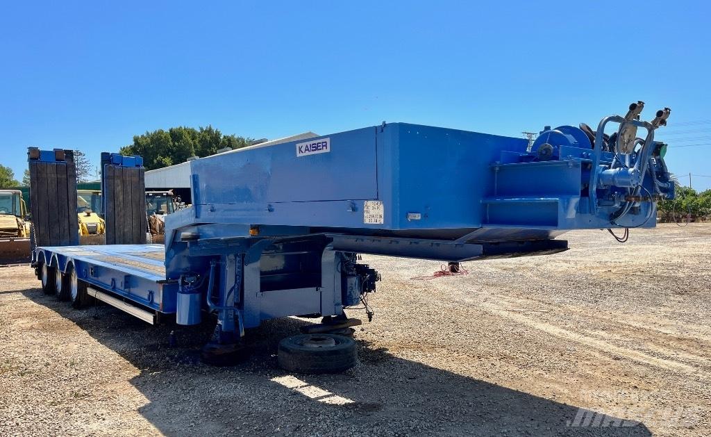 Kaiser S5703 F Semi remorque porte engin