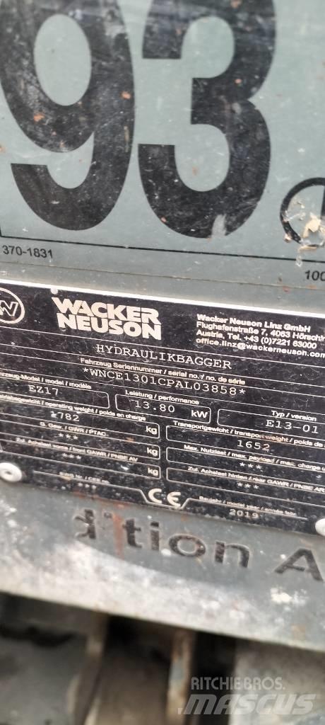 Wacker Neuson EZ 17 Mini pelle < 7t