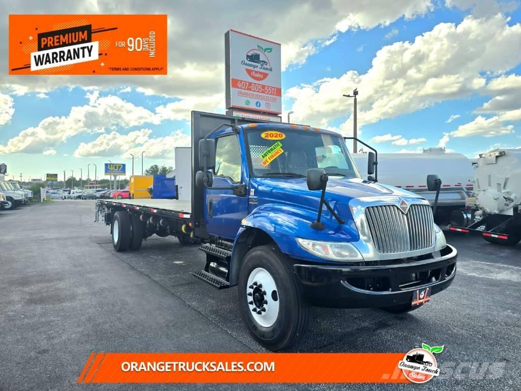 International MV607 Camion plateau