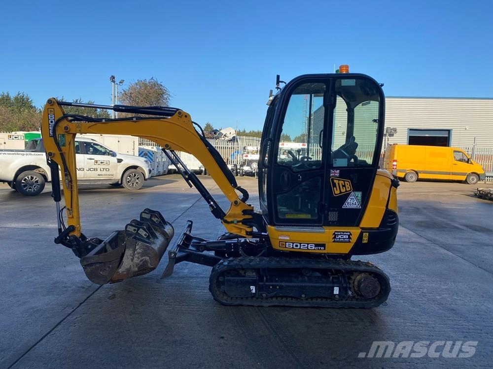 JCB 8026 Mini pelle < 7t