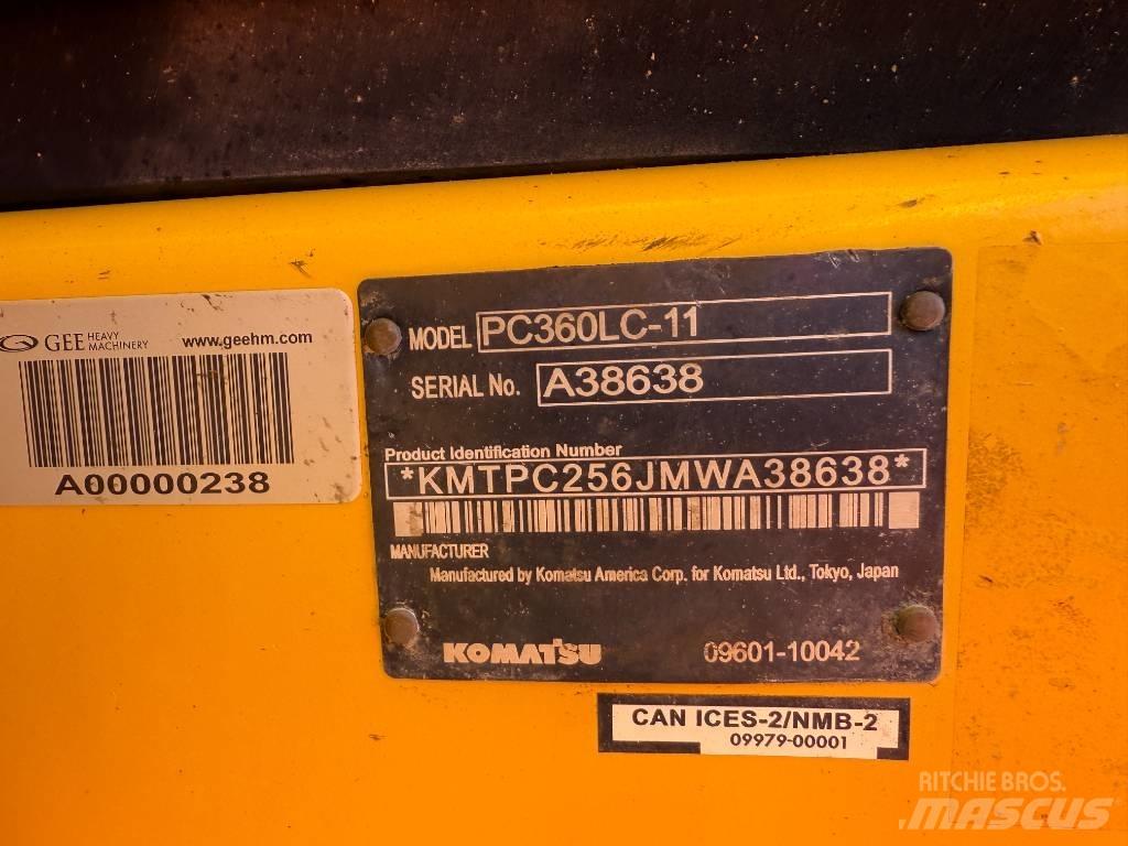 Komatsu PC360LC-11 Pelle sur chenilles