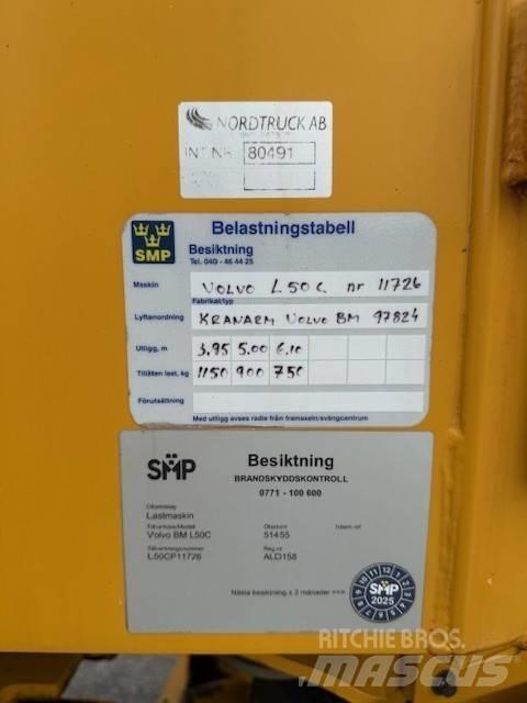 Volvo L 50c Chargeuse sur pneus