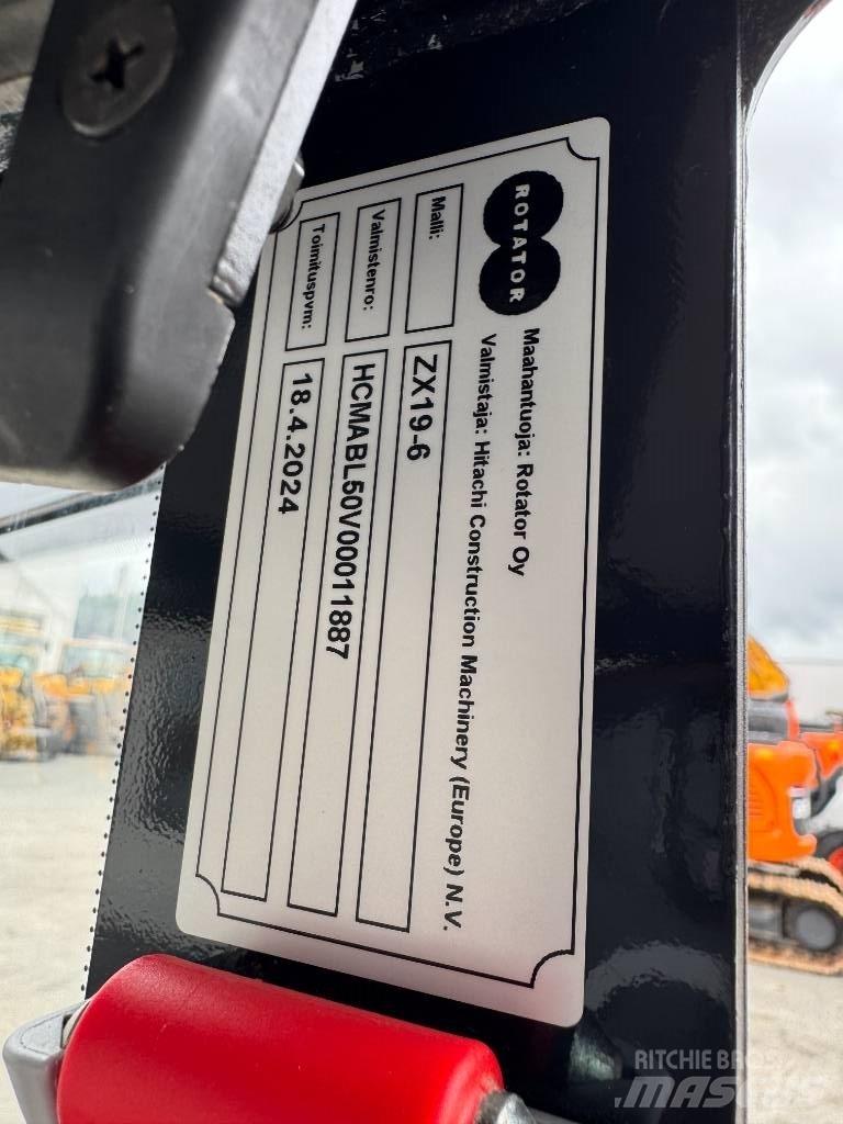 Hitachi ZX 19-6 CR Mini pelle < 7t