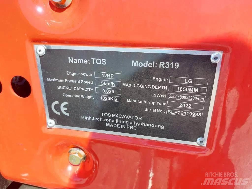 TOS R319 Mini pelle < 7t