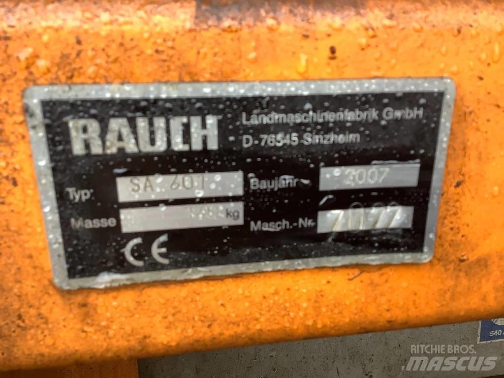 Rauch SA 601 Entretien du sol - Autres