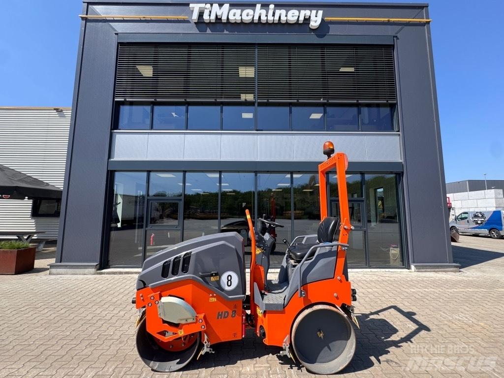 Hamm HD 8 VV Rouleaux tandem