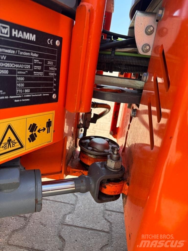 Hamm HD 8 VV Rouleaux tandem