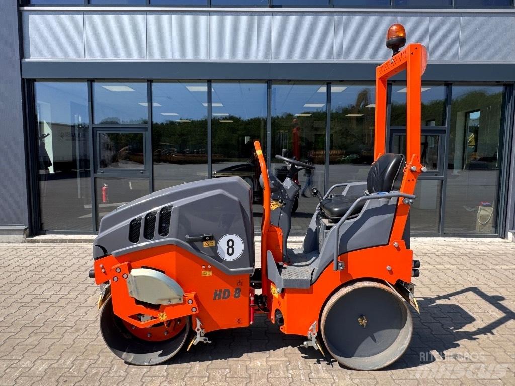 Hamm HD 8 VV Rouleaux tandem