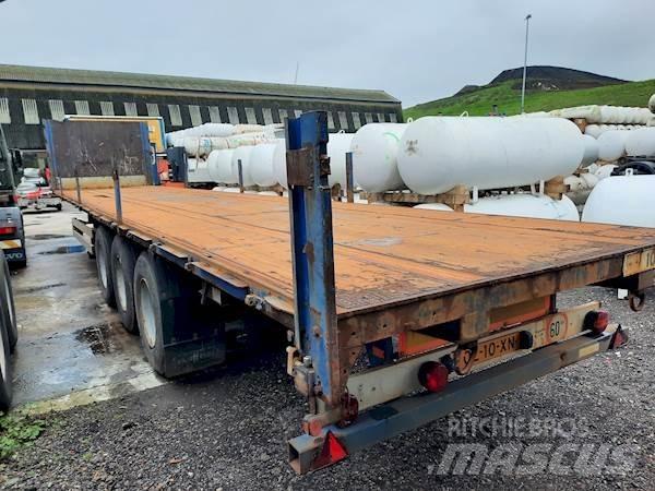 Van Hool 3B0073 Semi remorque plateau ridelle