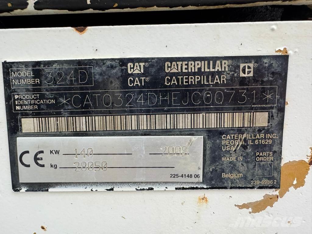 CAT 324DLN Pelle sur chenilles