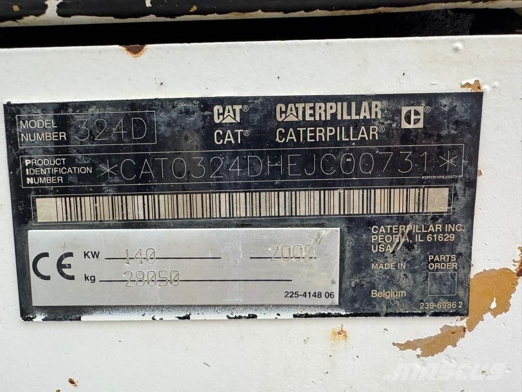 CAT 324DLN Pelle sur chenilles