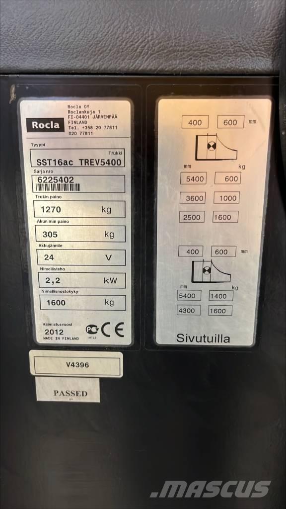 Rocla SST 16 AC Gerbeurs Automoteurs