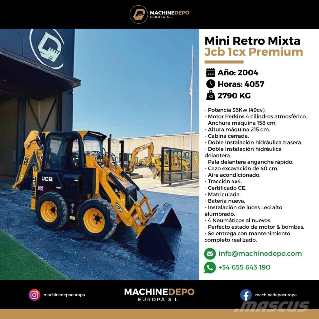 JCB 1 CX Tractopelle