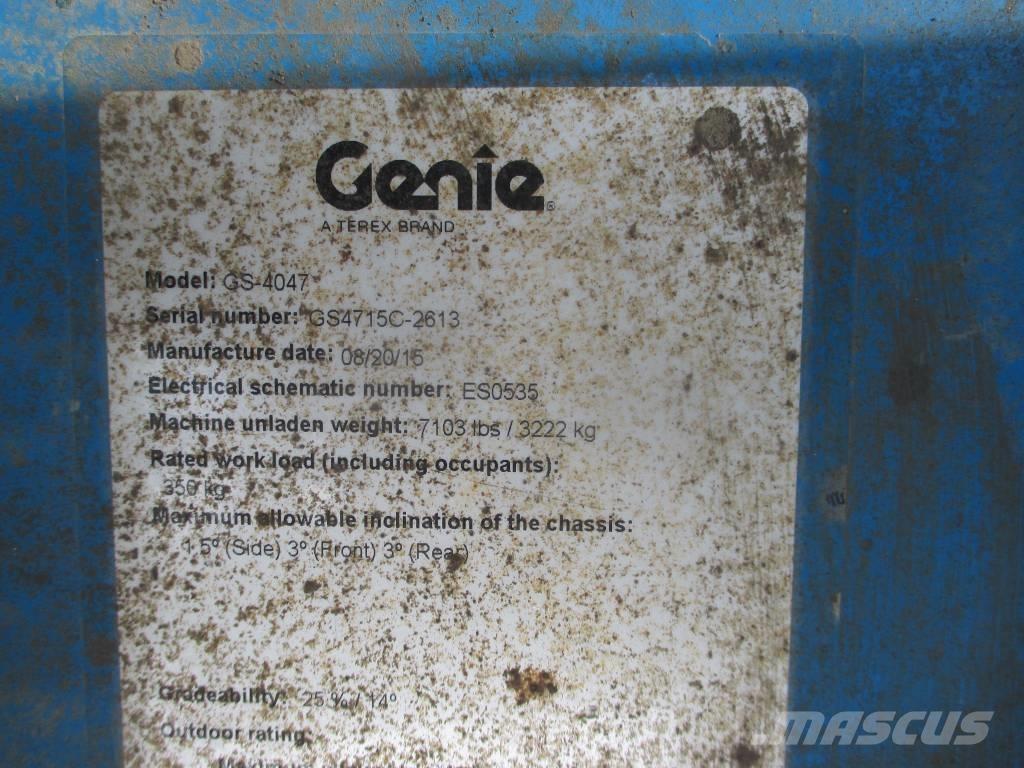 Genie GS 4047 Nacelle ciseaux