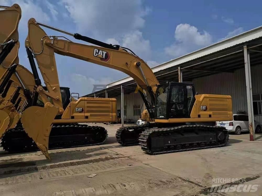 CAT 2022 CAT 336GC Pelle sur pneus