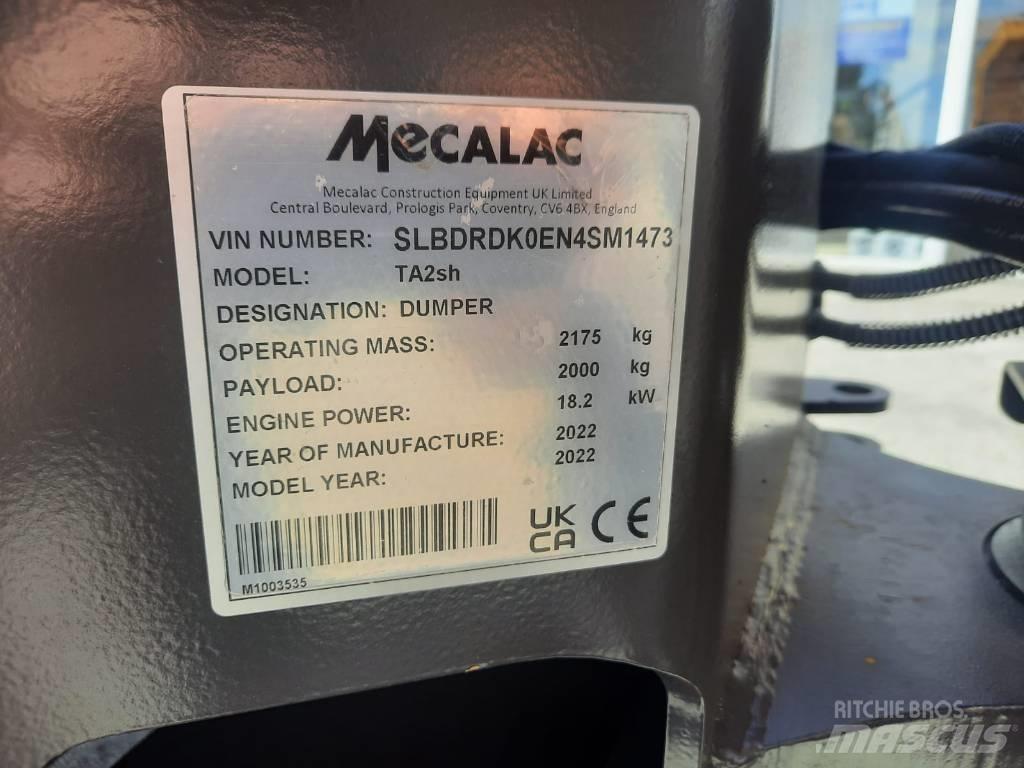 Mecalac TA2SH Mini tombereau