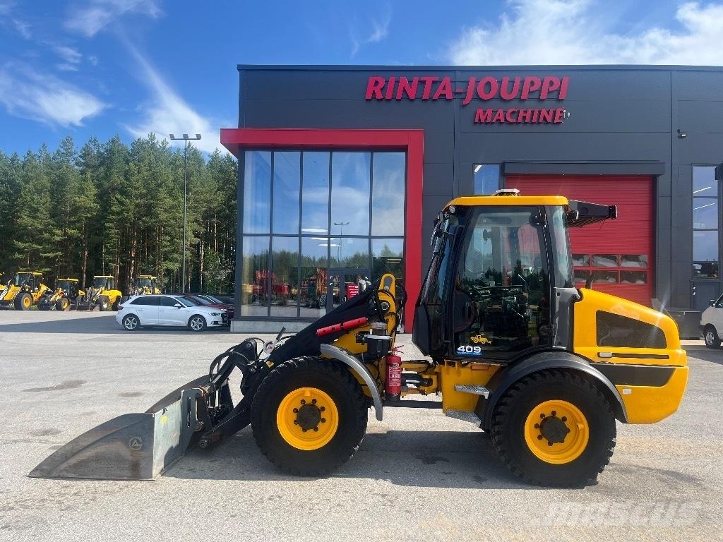 JCB 409 / Myyty, Sold Chargeuse sur pneus
