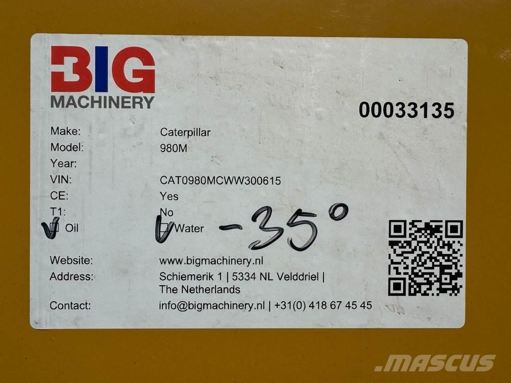 CAT 980M Chargeuse sur pneus