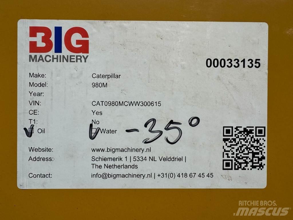CAT 980M Chargeuse sur pneus