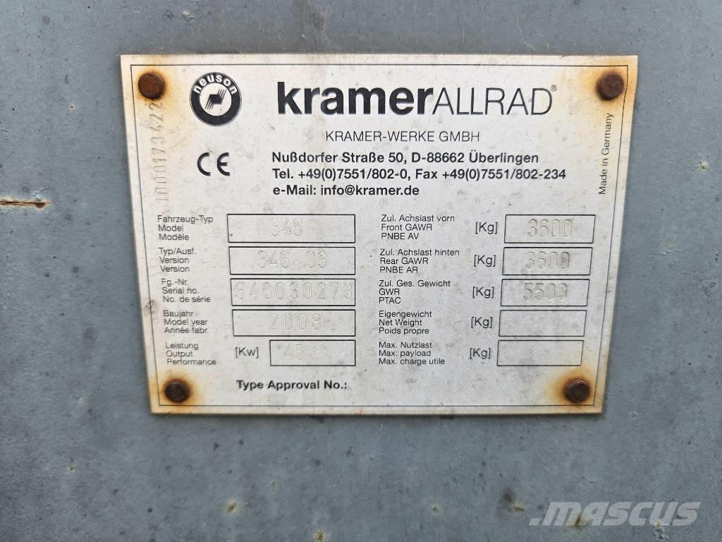 Kramer-allrad 750 Chargeuse sur pneus