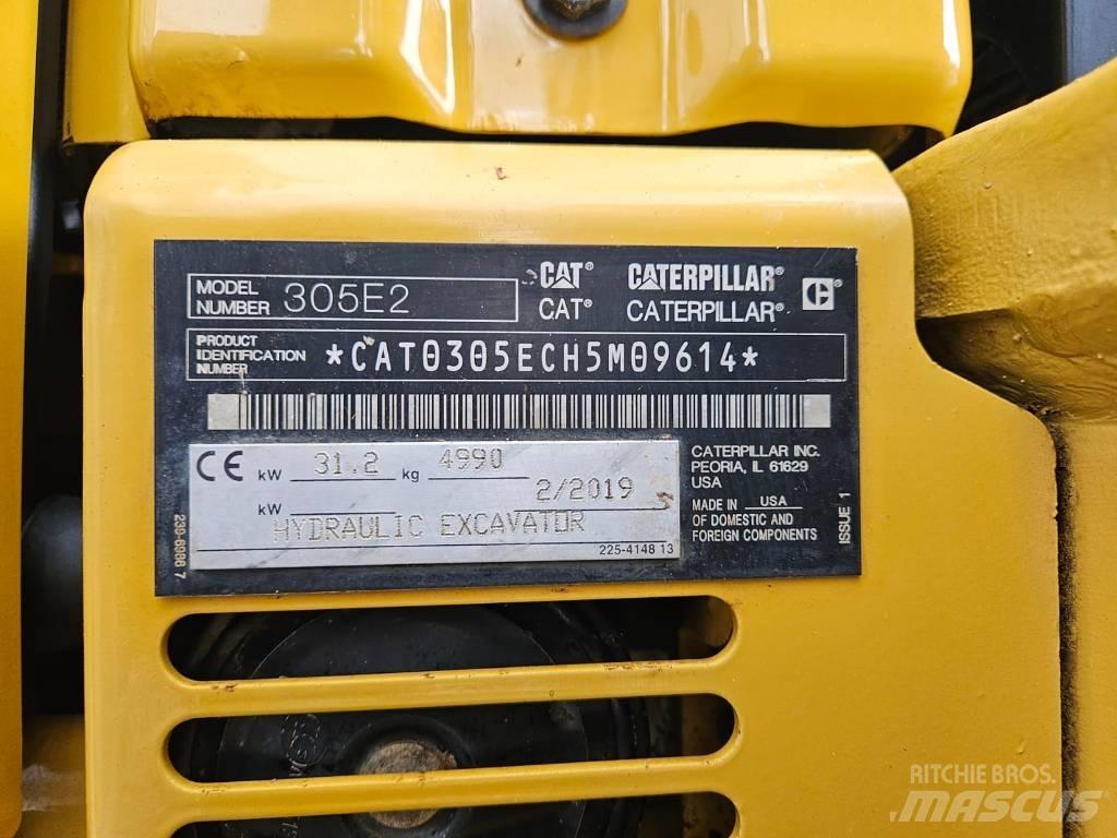 CAT 305 E2 Mini pelle < 7t