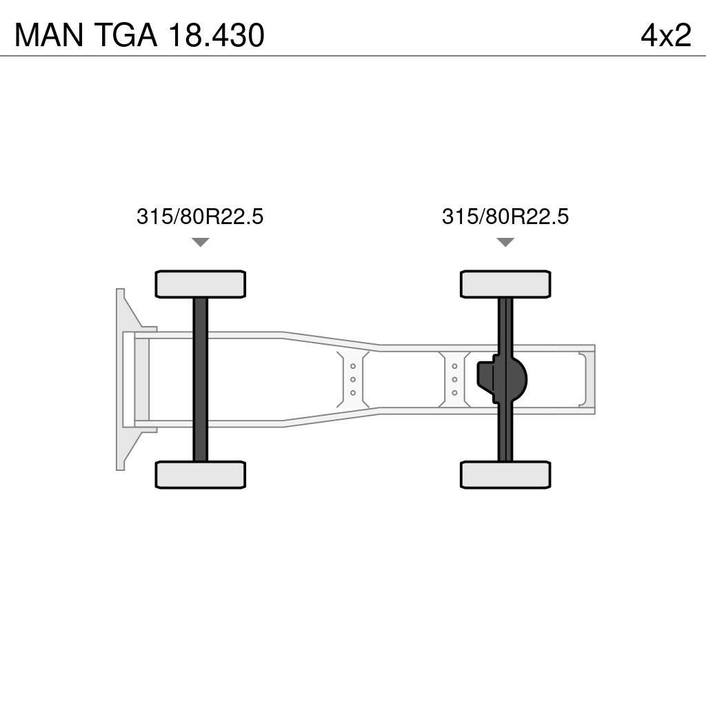 MAN TGA 18.430 Tracteur routier