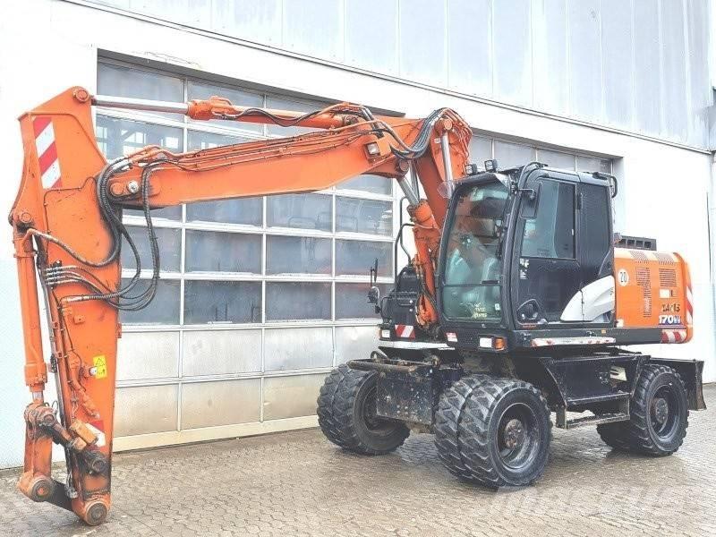 Hitachi ZX 170 W-6 Pelle sur pneus