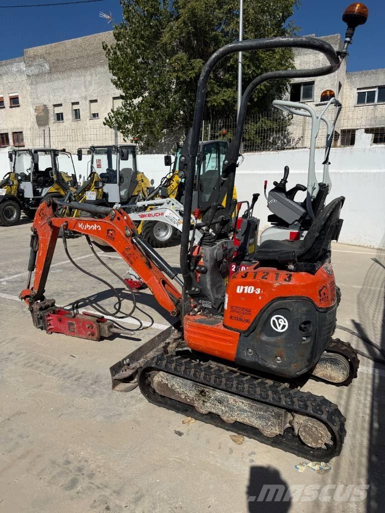Kubota U 10-3 Mini pelle < 7t