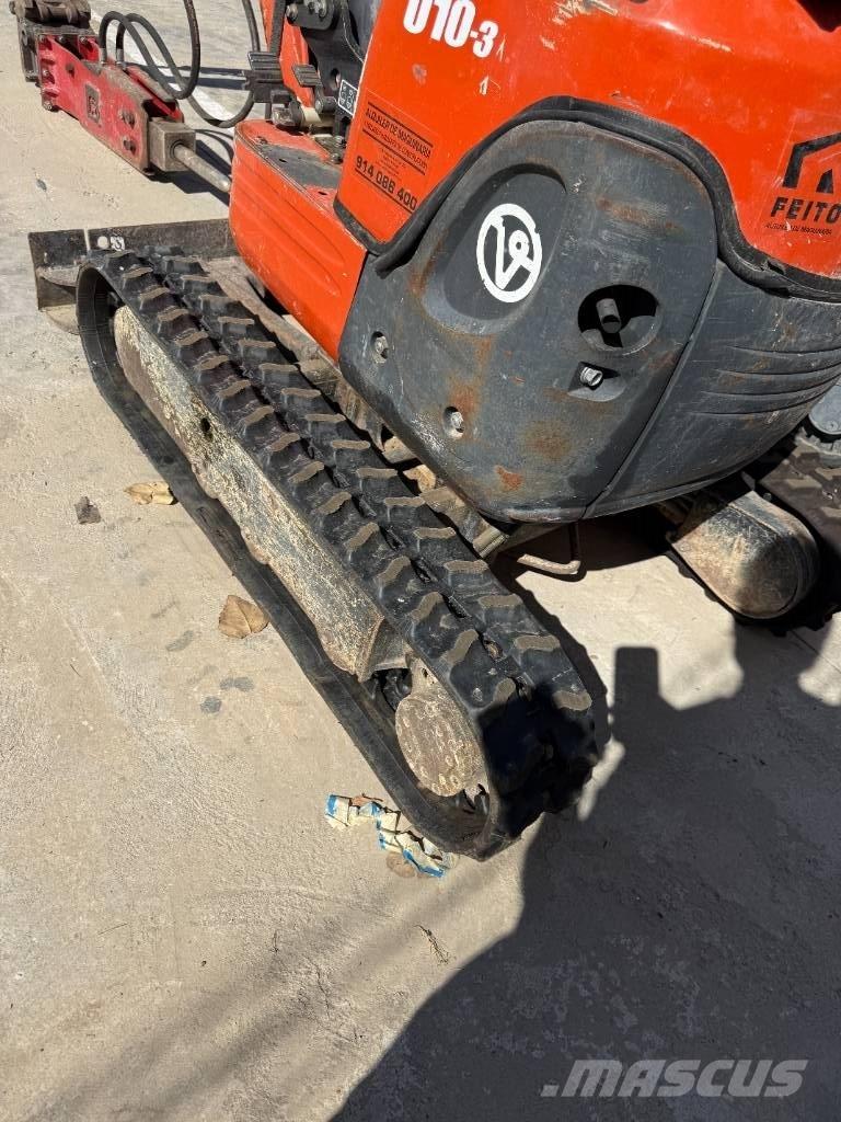 Kubota U 10-3 Mini pelle < 7t