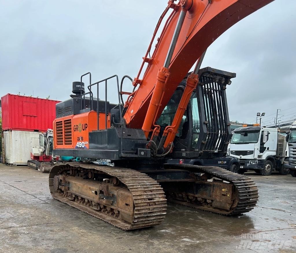 Hitachi 490 Pelle sur chenilles