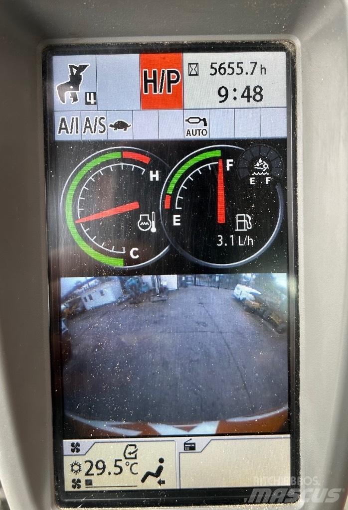 Hitachi 490 Pelle sur chenilles