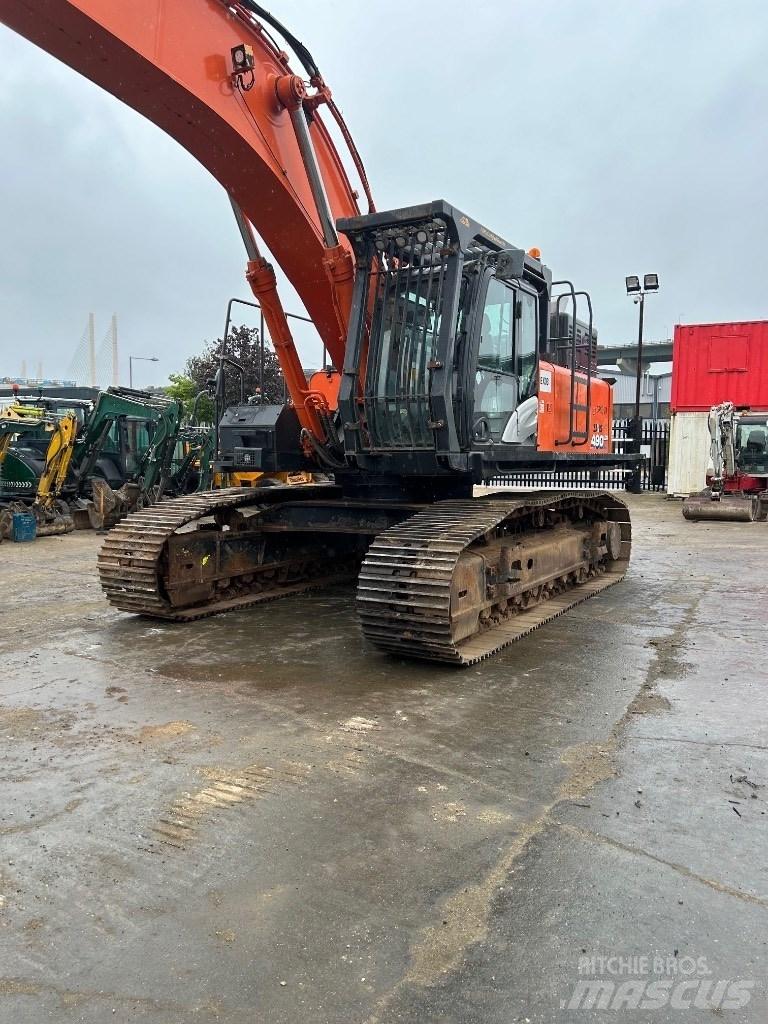Hitachi 490 Pelle sur chenilles