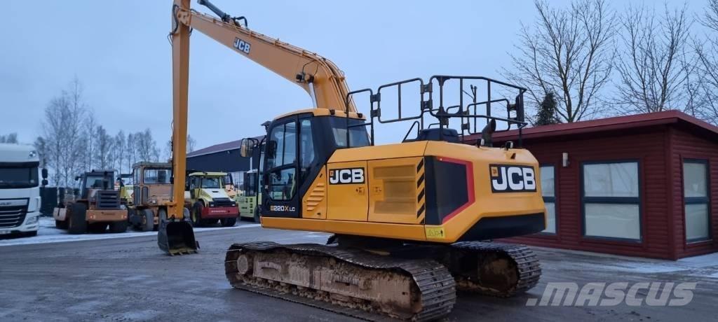 JCB 220 X Long Pelle sur chenilles