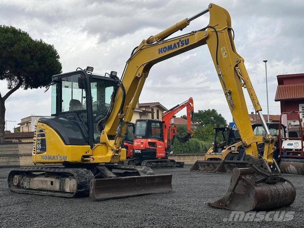 Komatsu PC55-MR3 Mini pelle < 7t