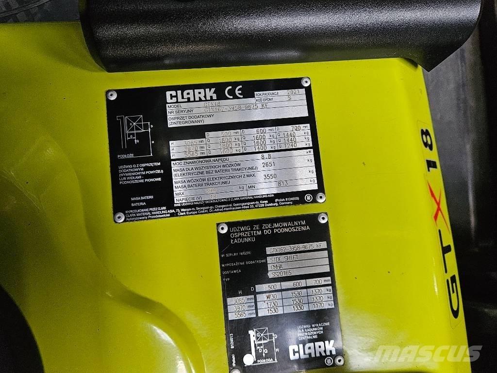 Clark GTX 18 Chariots élévateurs électriques