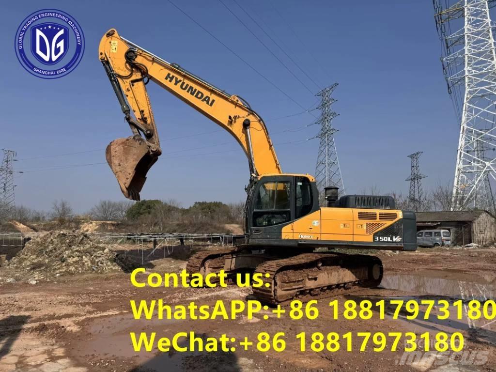 Hyundai R350LVS Pelle sur chenilles