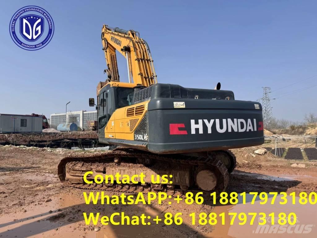 Hyundai R350LVS Pelle sur chenilles