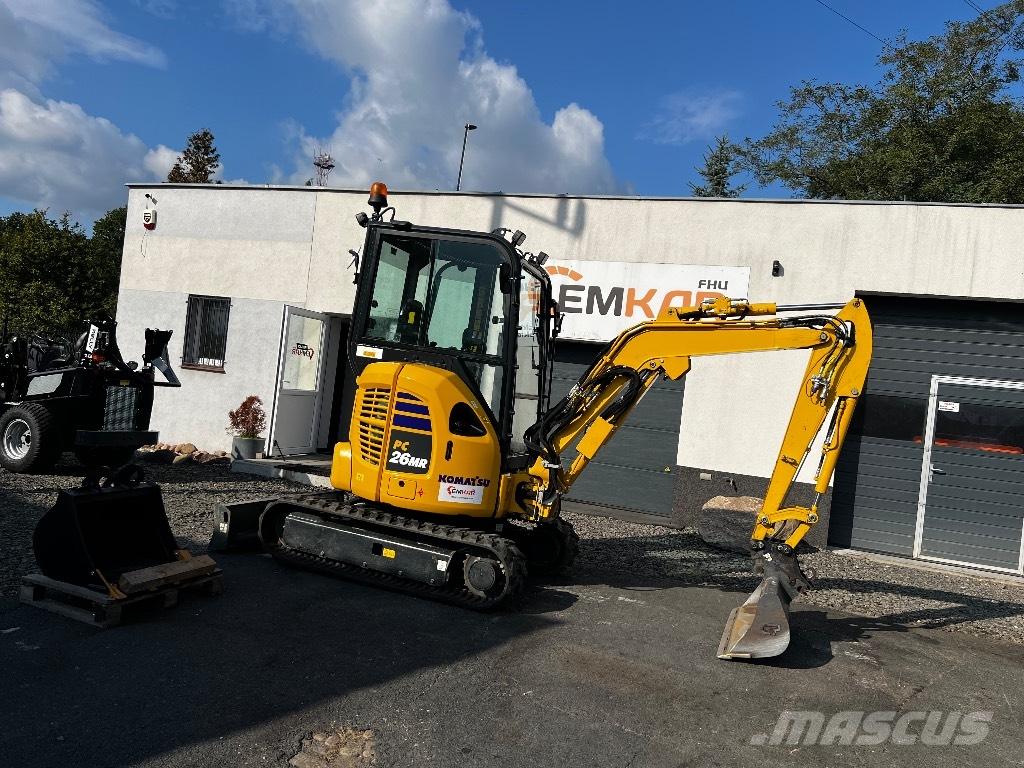 Komatsu PC 26 MR-5 Mini pelle < 7t