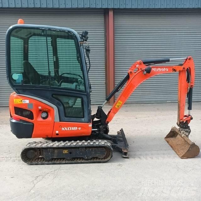 Kubota KX 018-4 Mini pelle < 7t