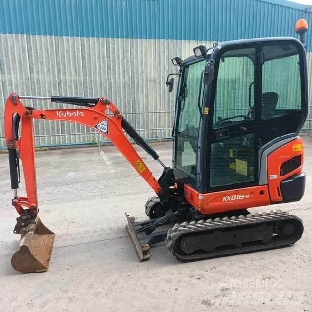 Kubota KX 018-4 Mini pelle < 7t