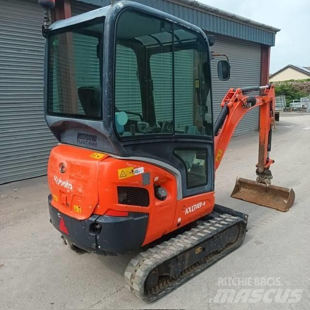 Kubota KX 018-4 Mini pelle < 7t